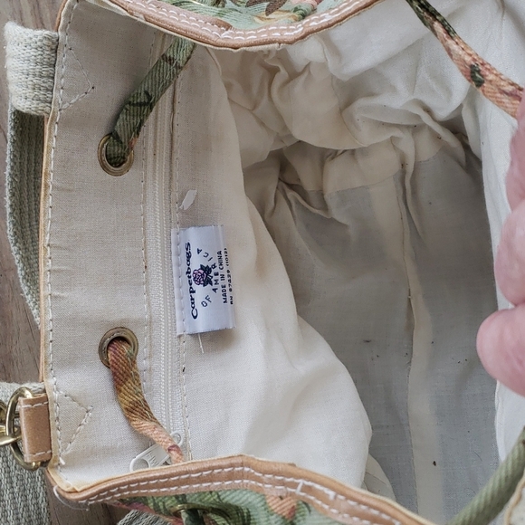 Carpetbag floral fabric handbag - Picture 13 of 16